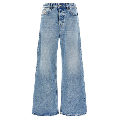 Diesel Blue Cotton Jeans Denim