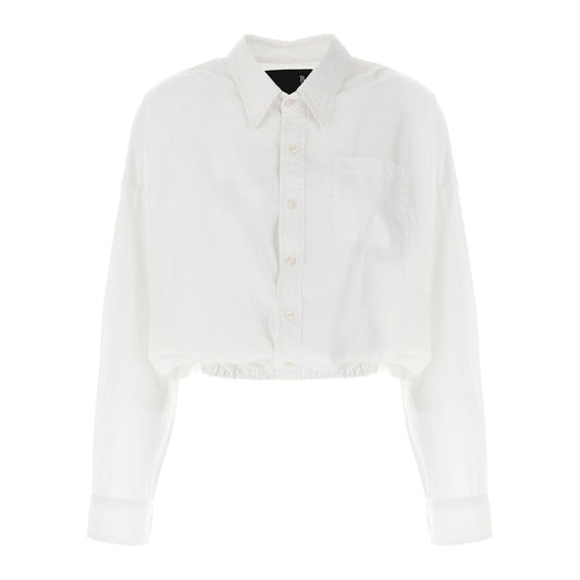 R13 White Cotton Blouse