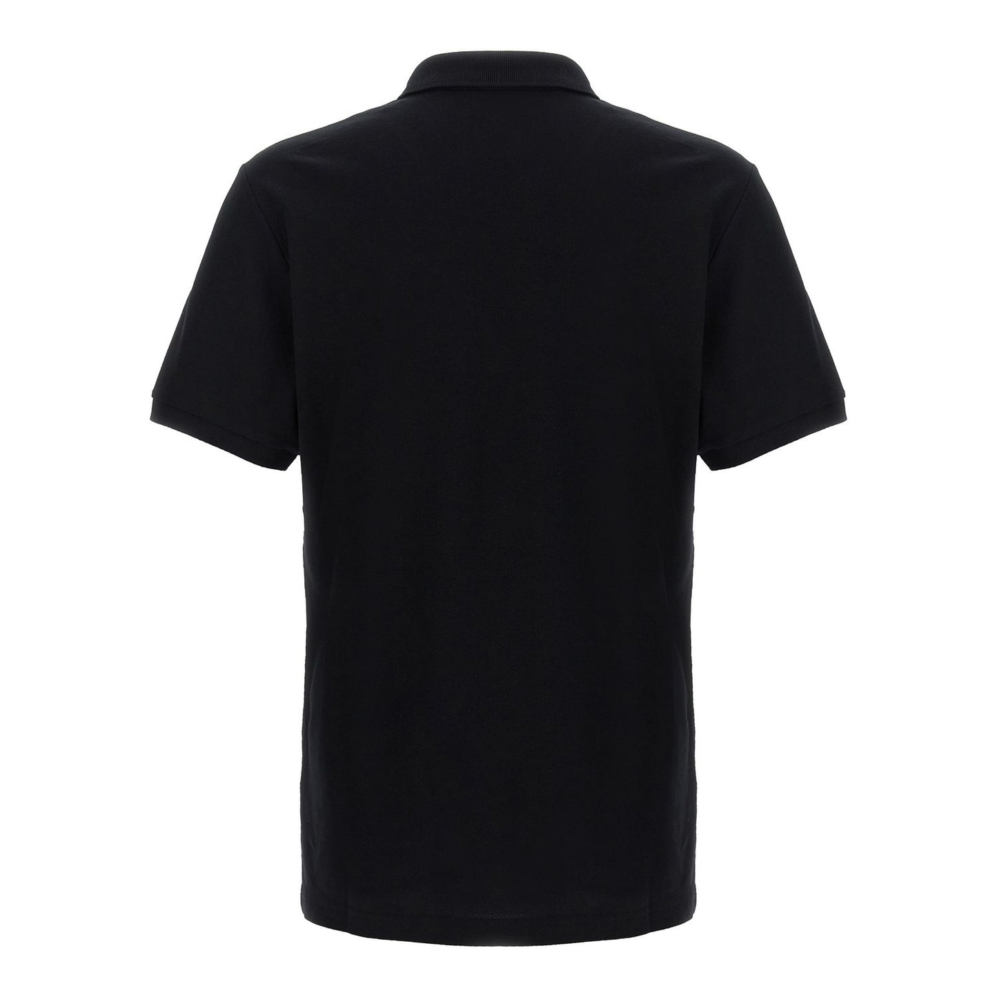 Moschino Black Cotton Polo Shirt