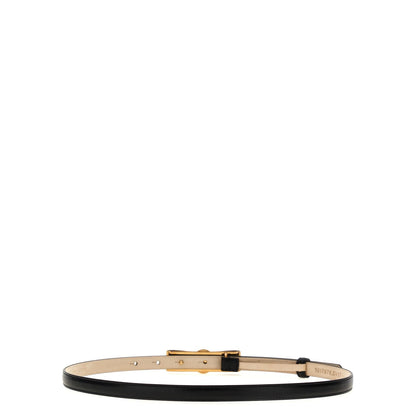 Versace Black Calfskin Regular Belt