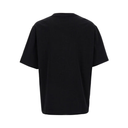 Maison Kitsuné Black Cotton T-Shirt
