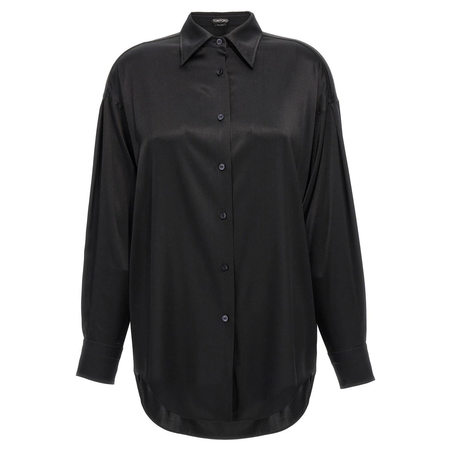 Tom Ford Black Silk Blouse