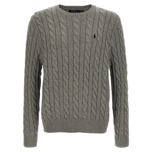 Polo Ralph Lauren Gray Cotton Cardigan