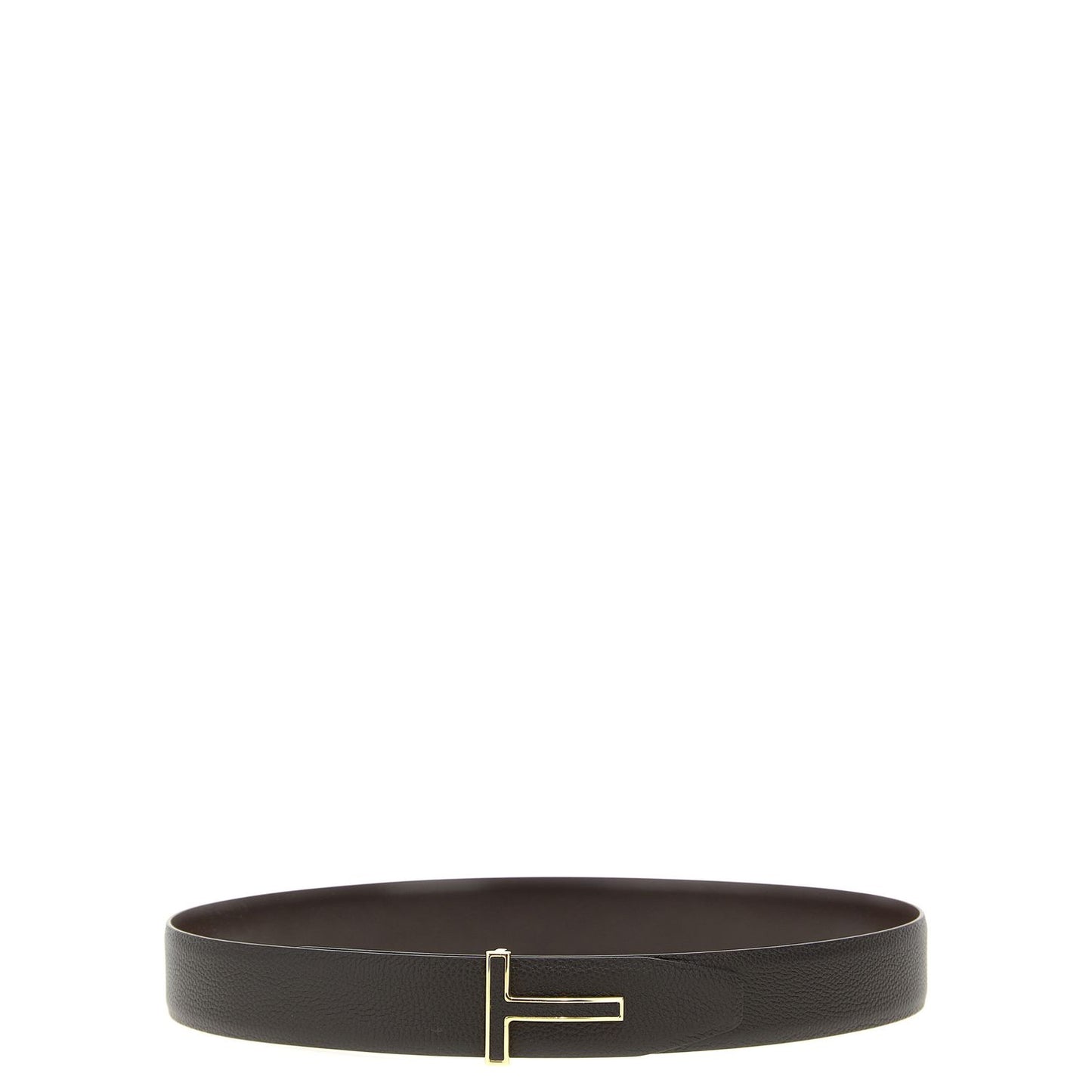 Tom Ford Brown Calfskin Belt