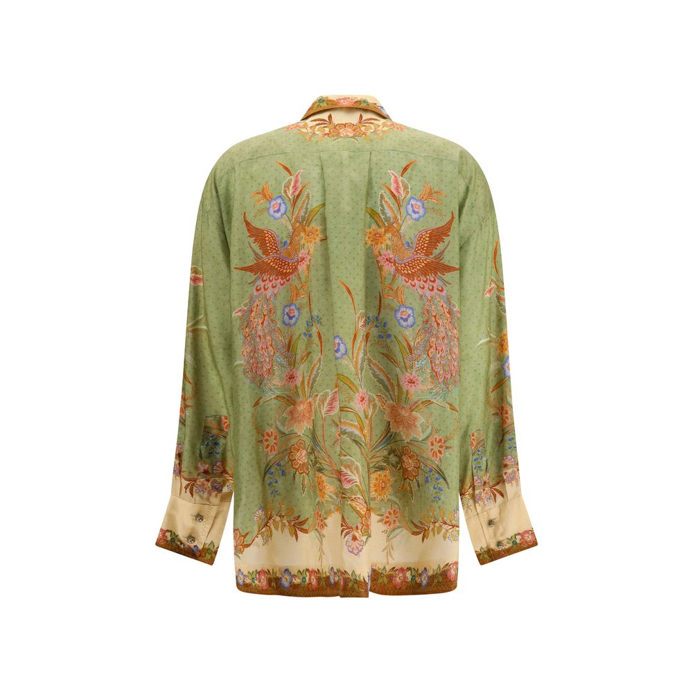 Zimmermann Multicolor Silk Pattern Shirt