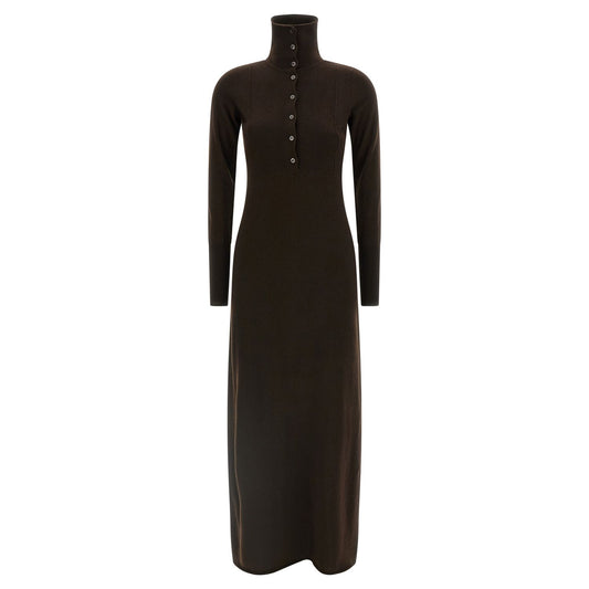 Tom Ford Brown Cashmere Long Dress