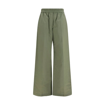 Brunello Cucinelli Bicolor Cotton Casual Pants