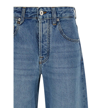Jacquemus Blue Cotton Jeans Denim