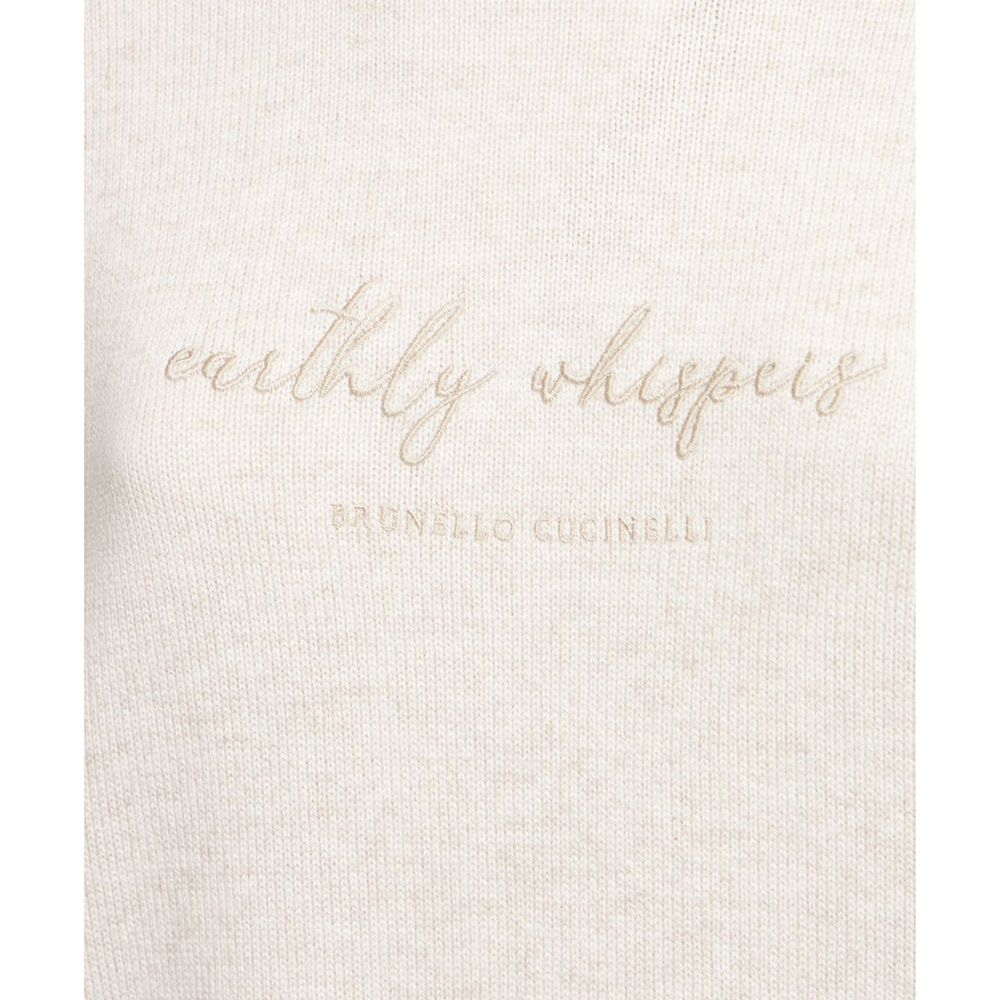 Brunello Cucinelli Beige Cashmere Turtleneck