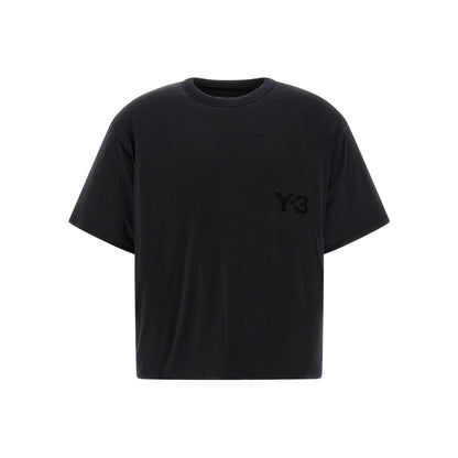 Y-3 Black Lyocell T-Shirt