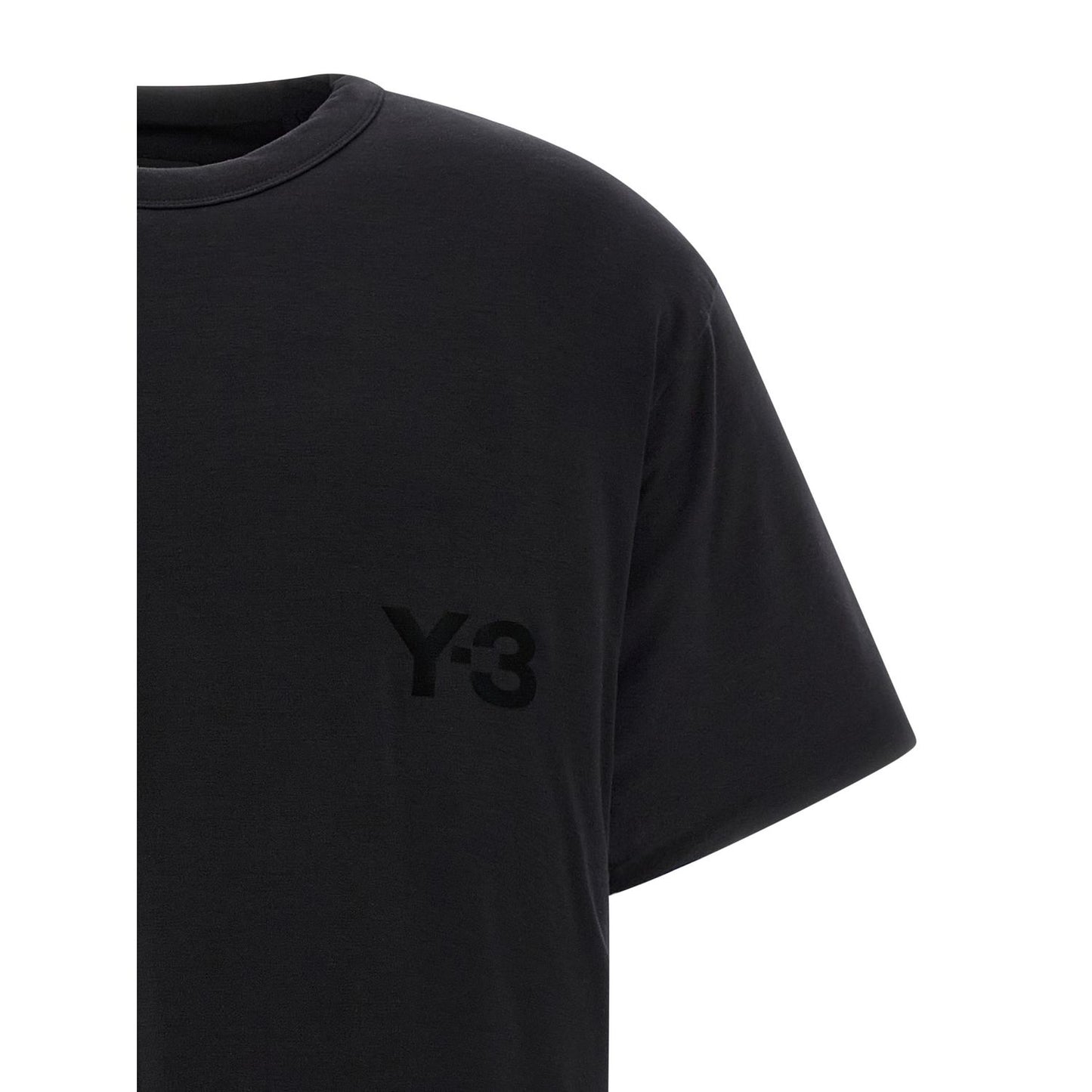 Y-3 Black Lyocell T-Shirt