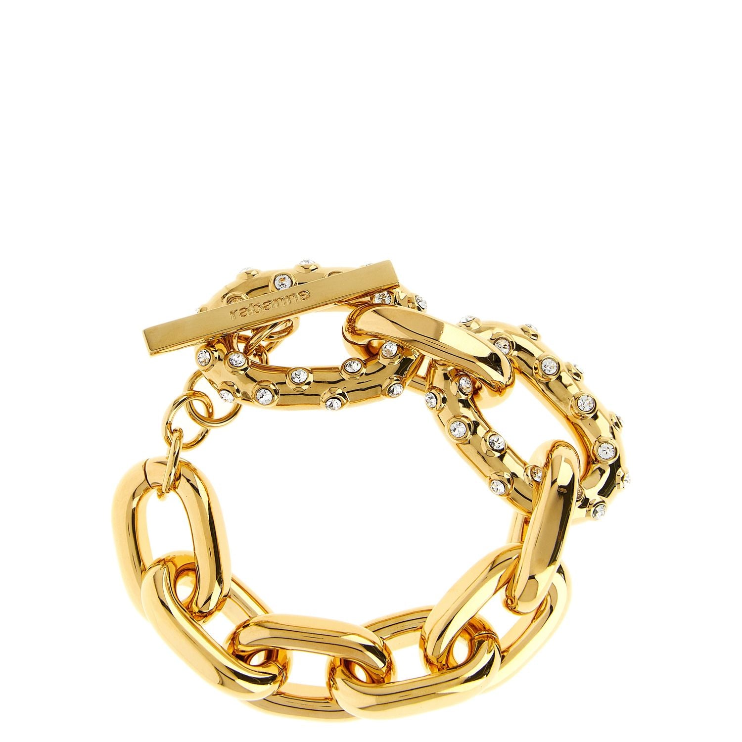 Paco Rabanne Gold Brass Bracelet
