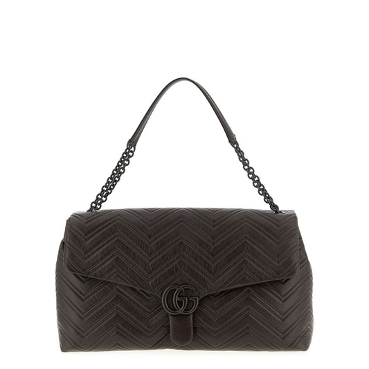 Gucci Brown Calfskin Shoulder Bag