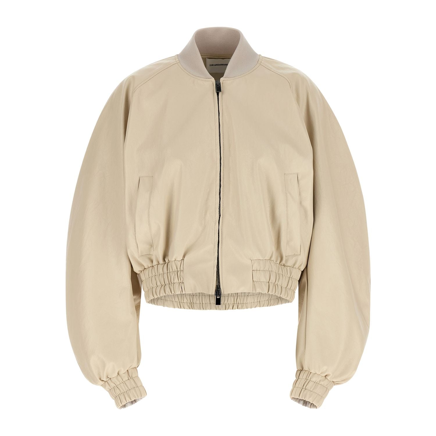 The Andamane Beige Polyethylene Bomber