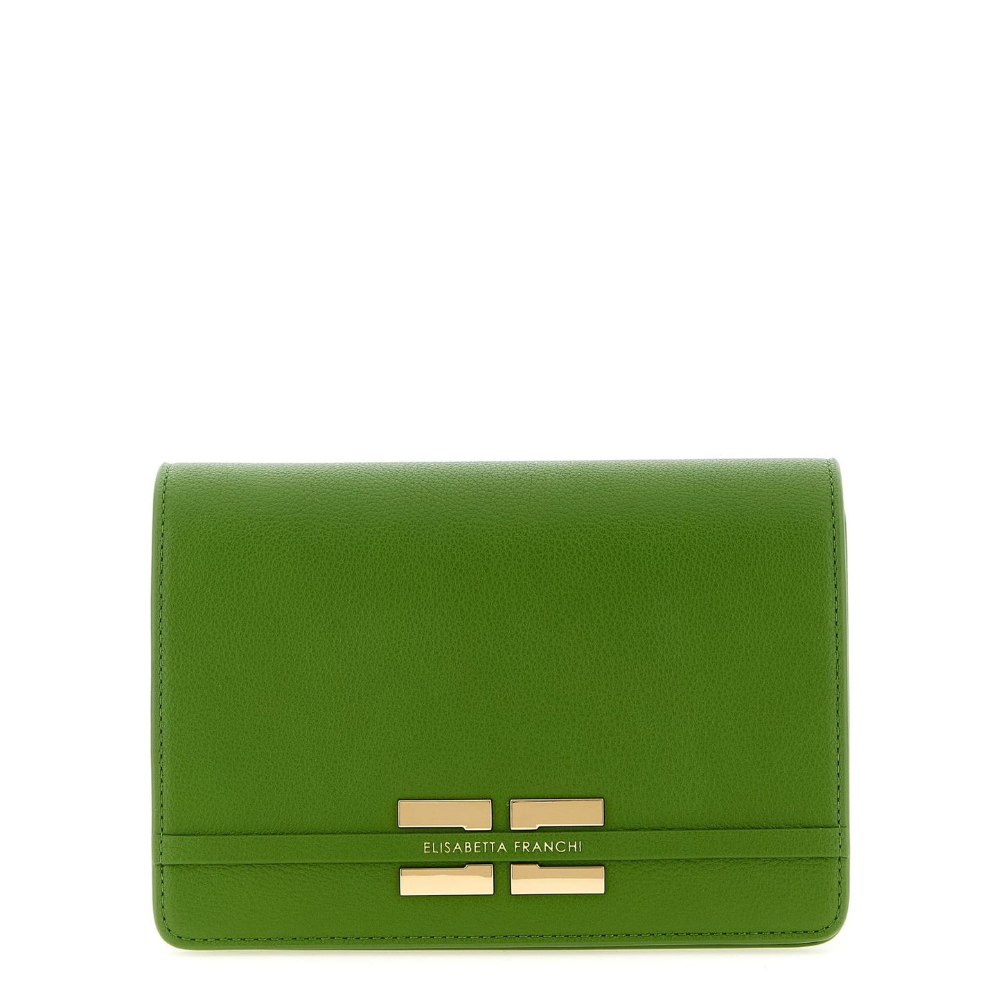 Elisabetta Franchi Bicolor Polyester Crossbody Bag