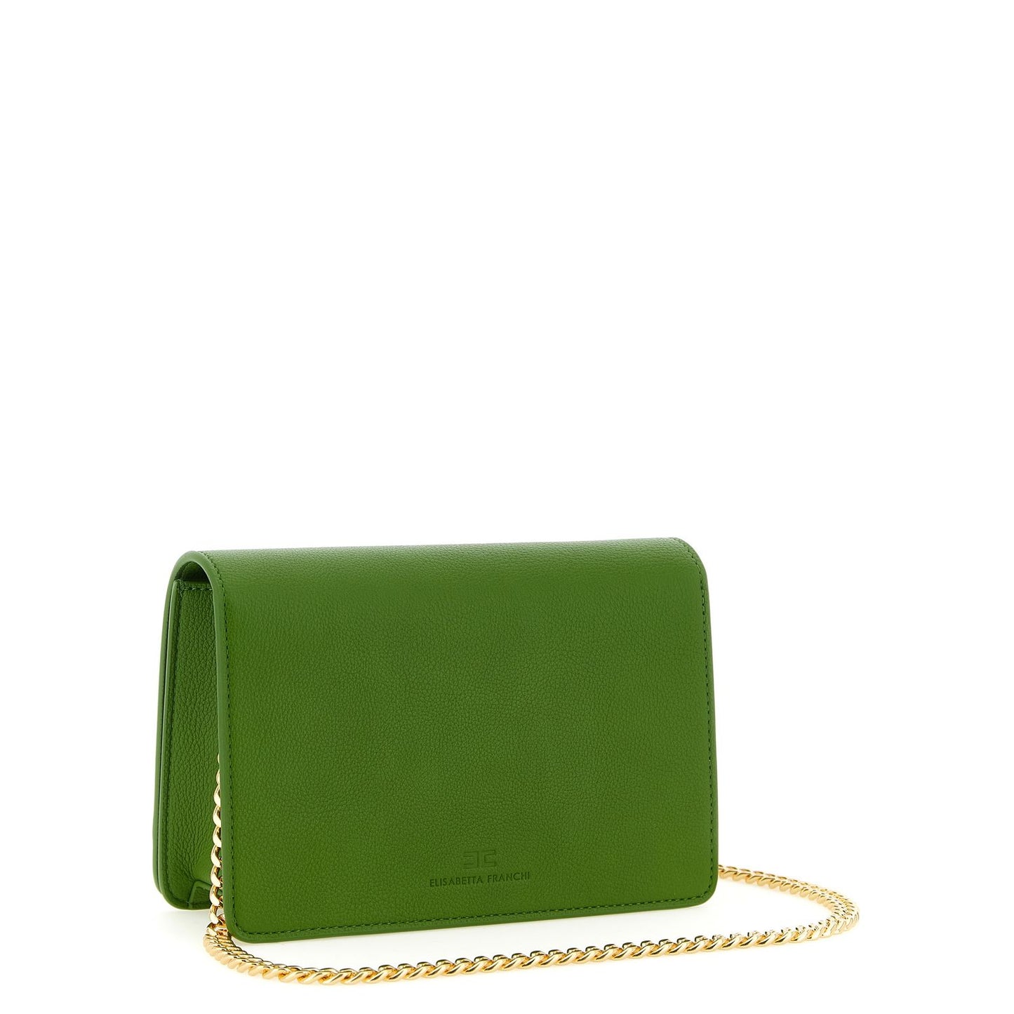 Elisabetta Franchi Bicolor Polyester Crossbody Bag