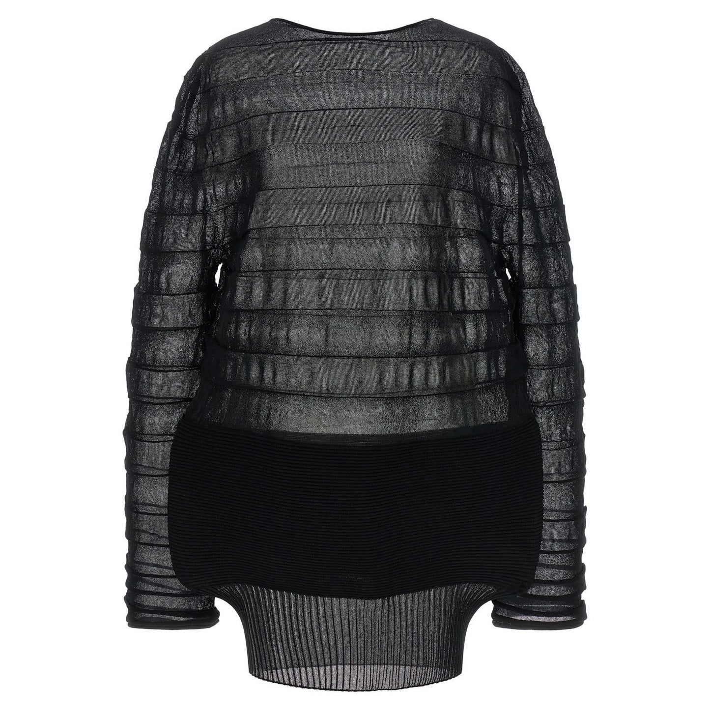 Issey Miyake Black Polyester Sweatshirt