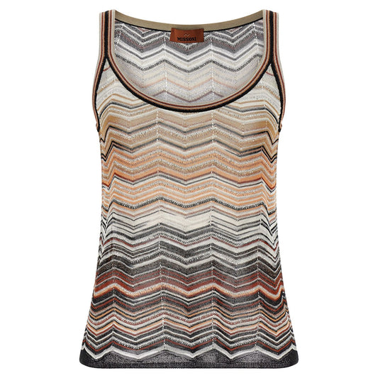 Missoni Multicolor Viscose Tank Tops