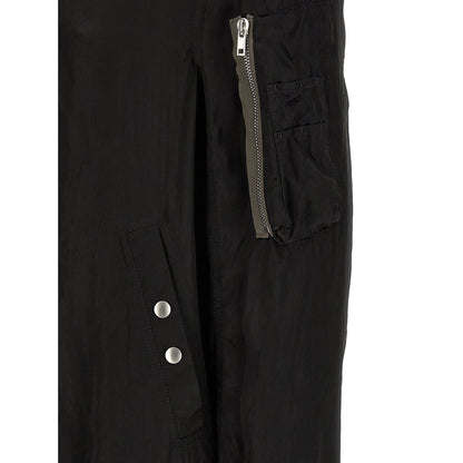 Rick Owens Black Copper Bomber