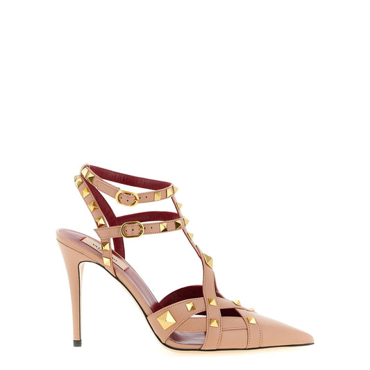 Valentino Garavani Multicolor Calfskin High Heel Pumps