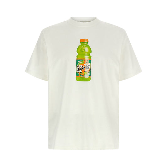 Gramicci White Cotton T-Shirt