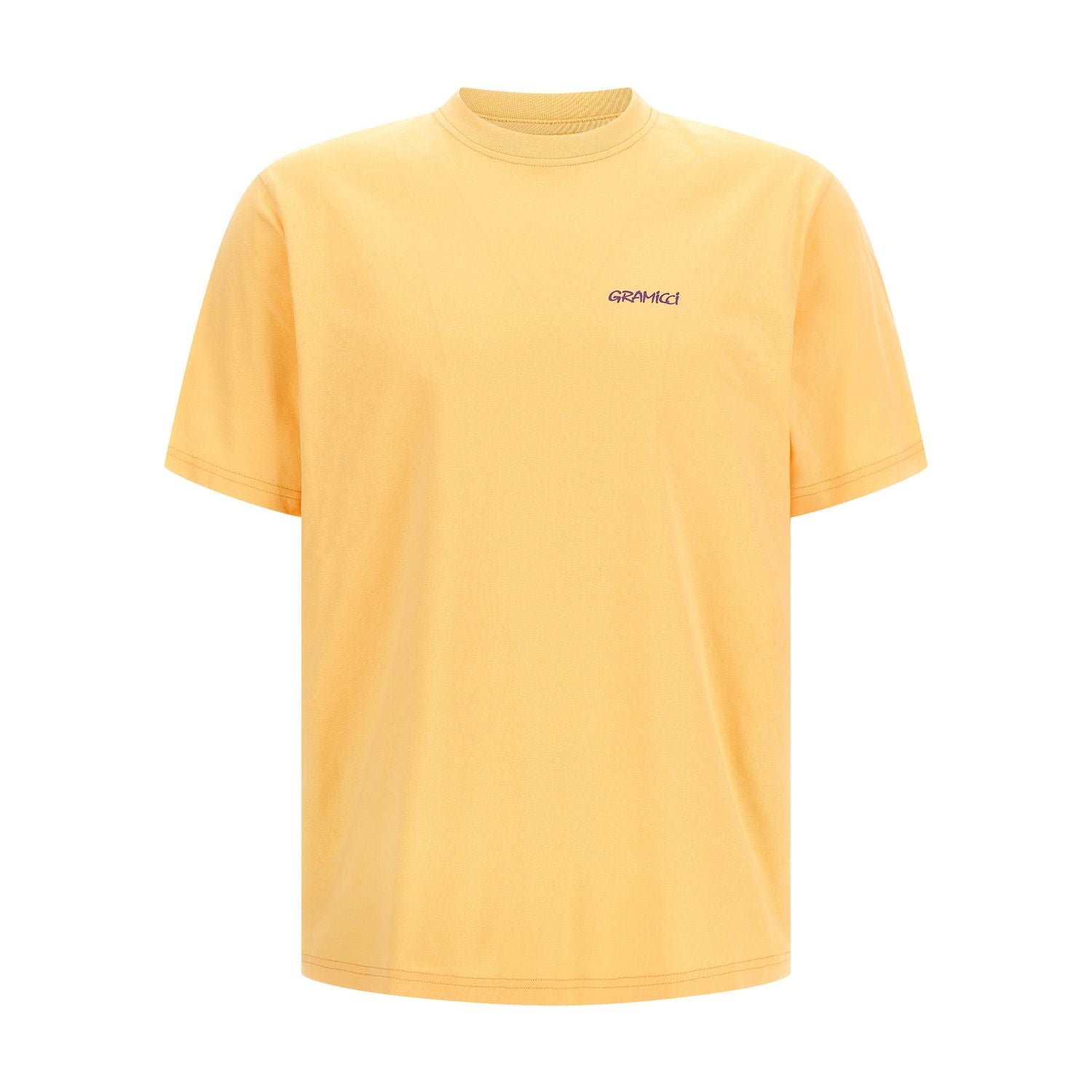 Gramicci Orange Cotton T-Shirt