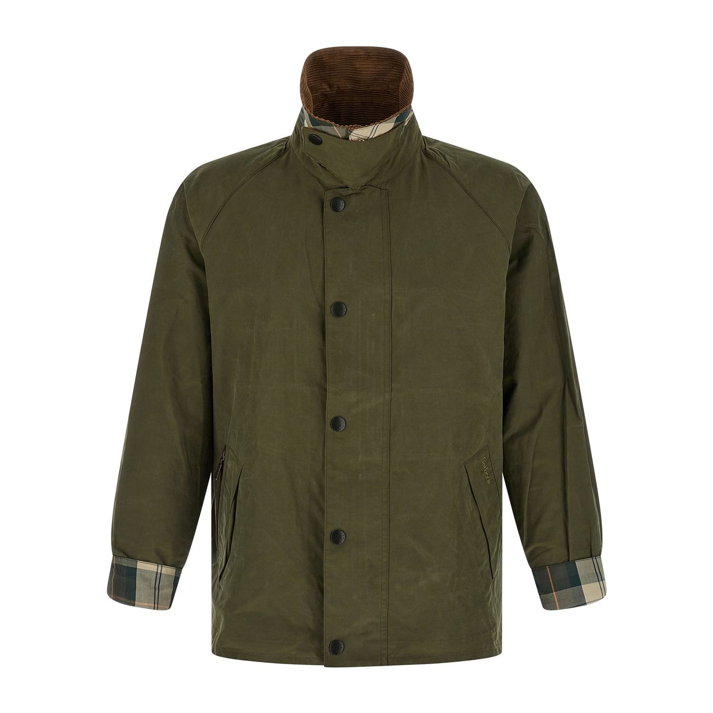 Barbour Bicolor Cotton Full-Length Jacket