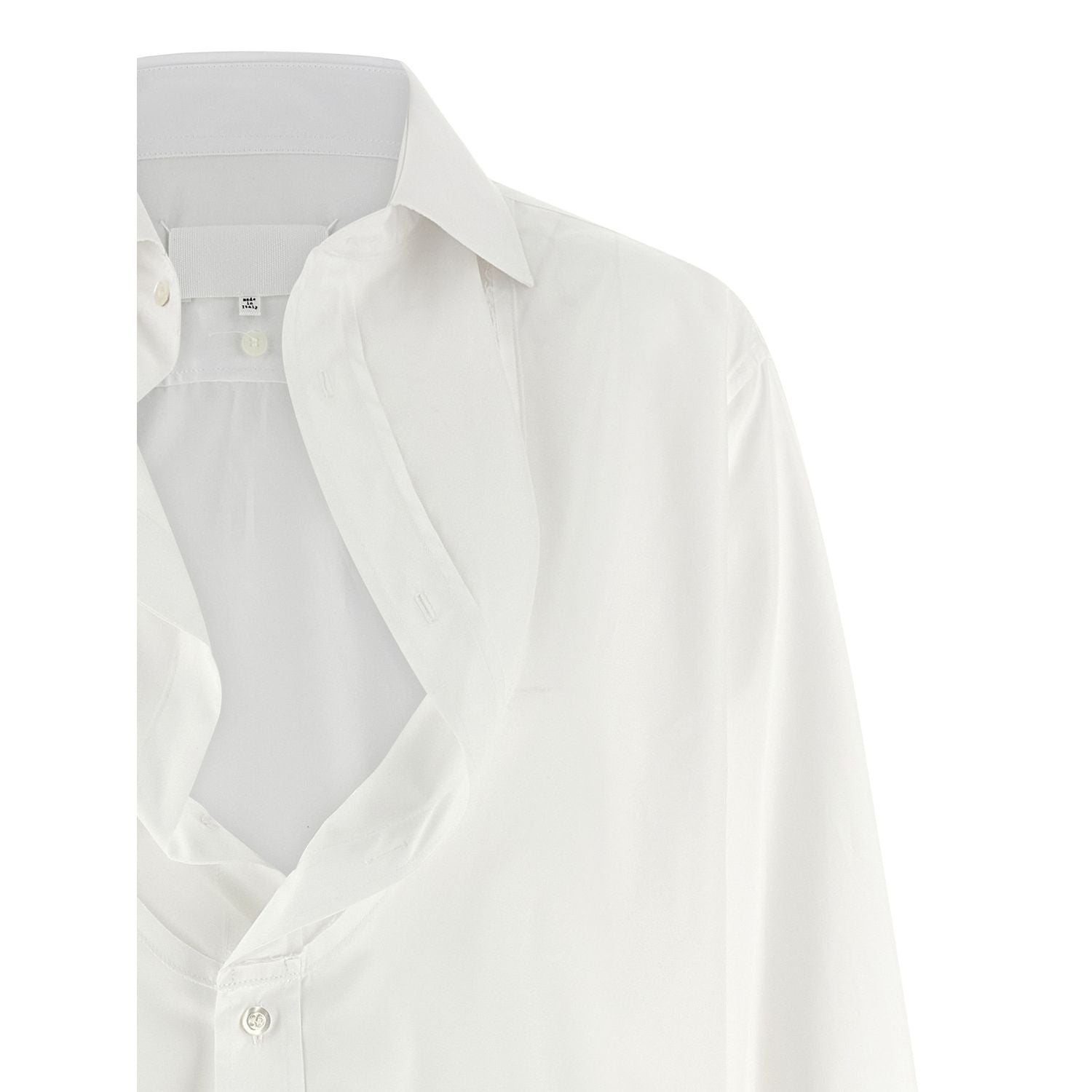 Maison Margiela White Cotton Blouse