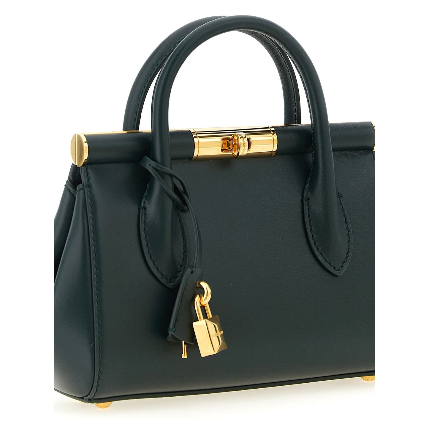 Dolce & Gabbana Bicolor Calfskin Handbag