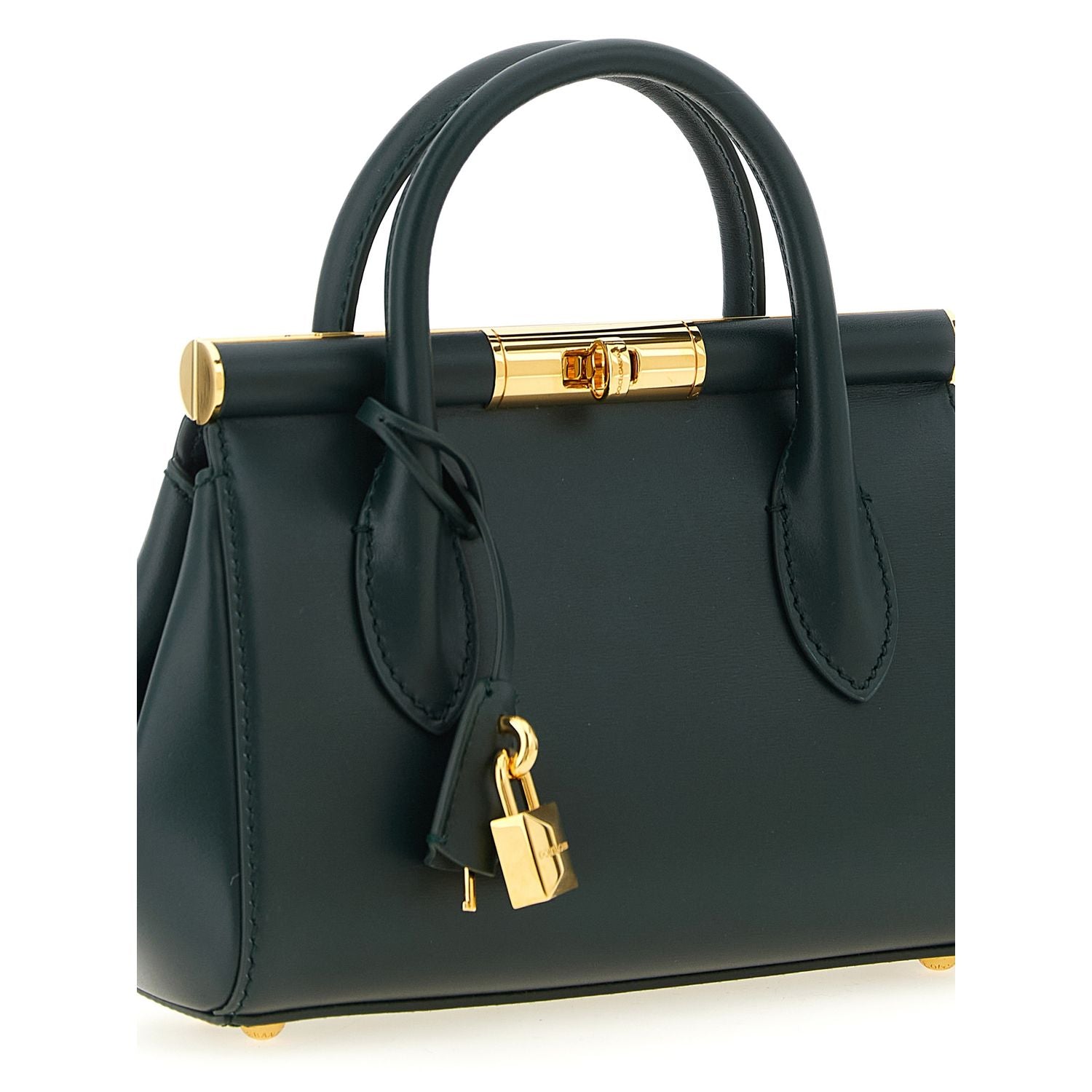Dolce & Gabbana Bicolor Calfskin Handbag