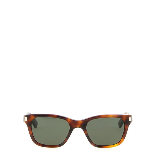 Saint Laurent Brown Acetate Sunglasses