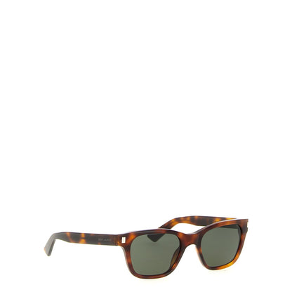 Saint Laurent Brown Acetate Sunglasses