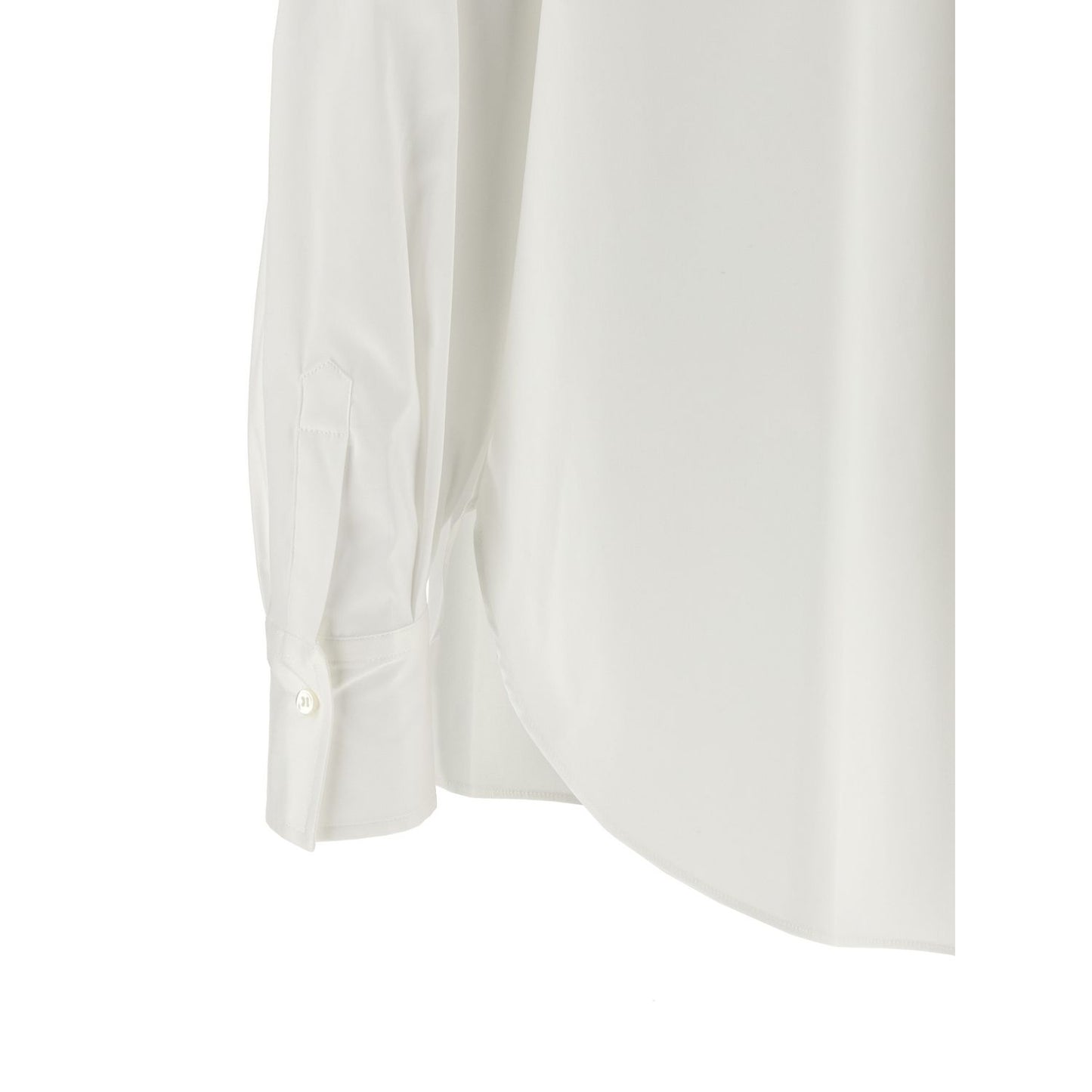 Brunello Cucinelli White Cotton Blouse