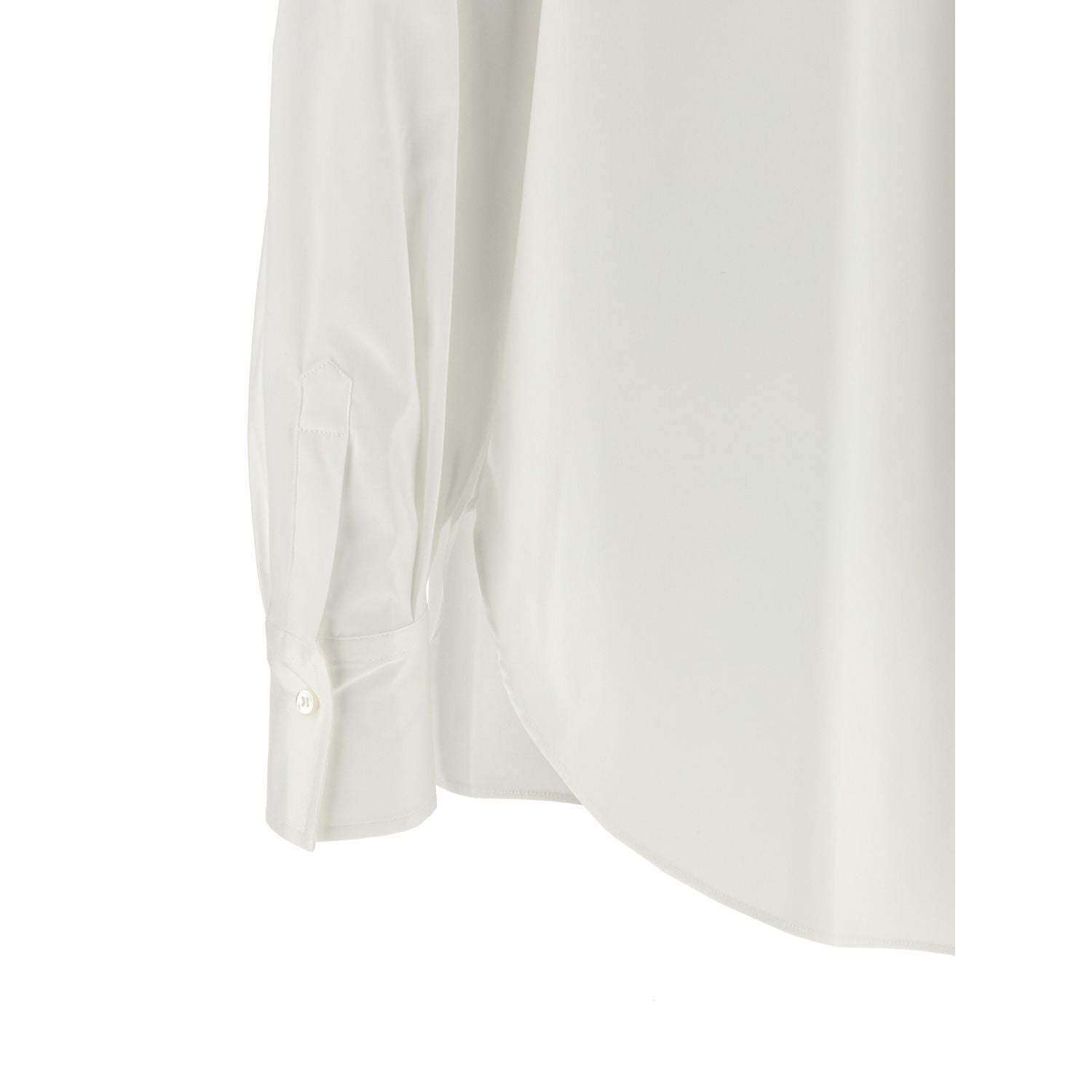 Brunello Cucinelli White Cotton Blouse