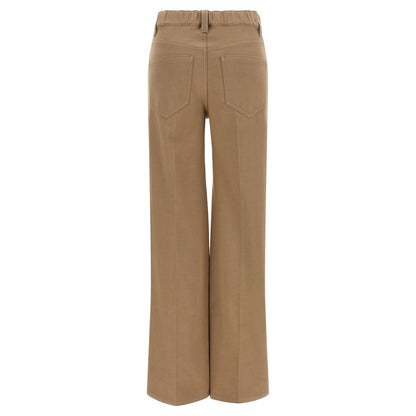 Brunello Cucinelli Beige Cotton Jeans Denim