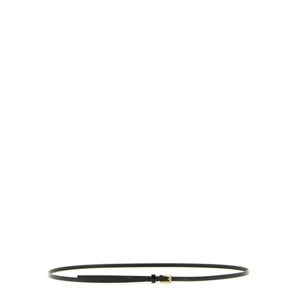 Tom Ford Black Calfskin Thin Belt