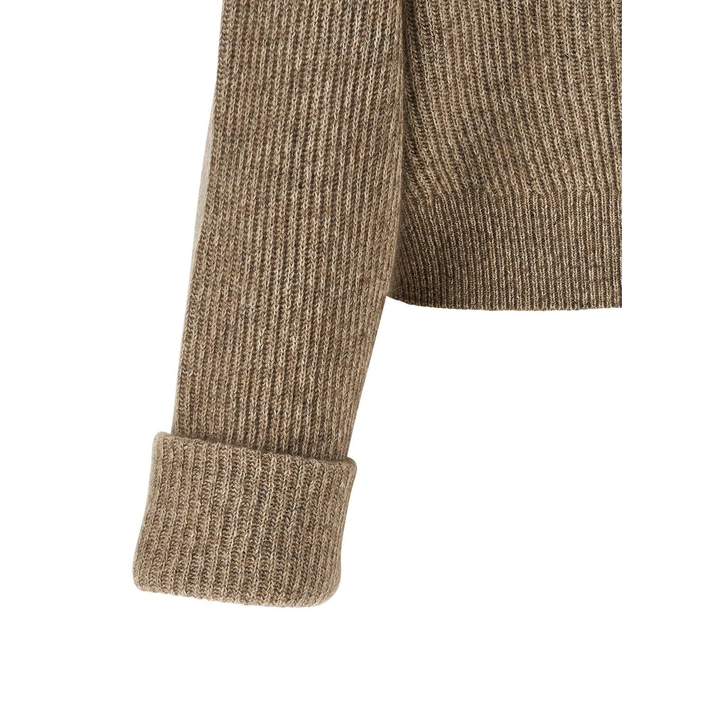 Brunello Cucinelli Beige Cashmere Cardigan