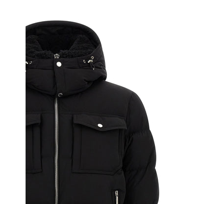 MooRER Black Wool Bomber