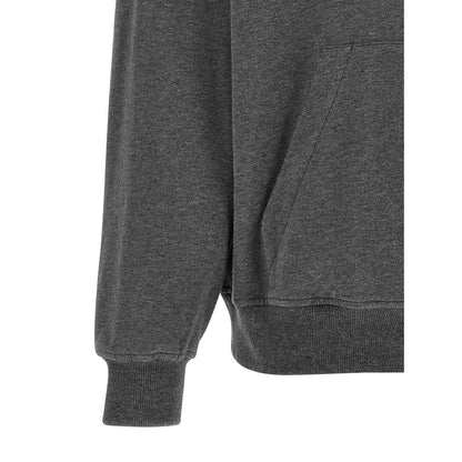 Brunello Cucinelli Gray Cotton Sweatshirt