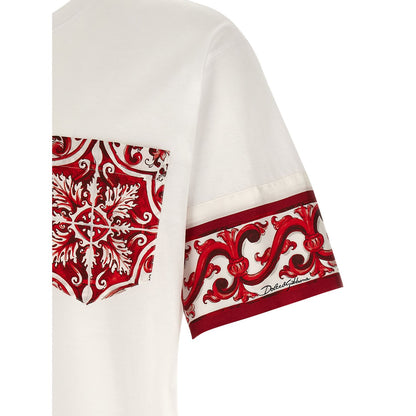 Dolce & Gabbana Multicolor Cotton T-Shirt
