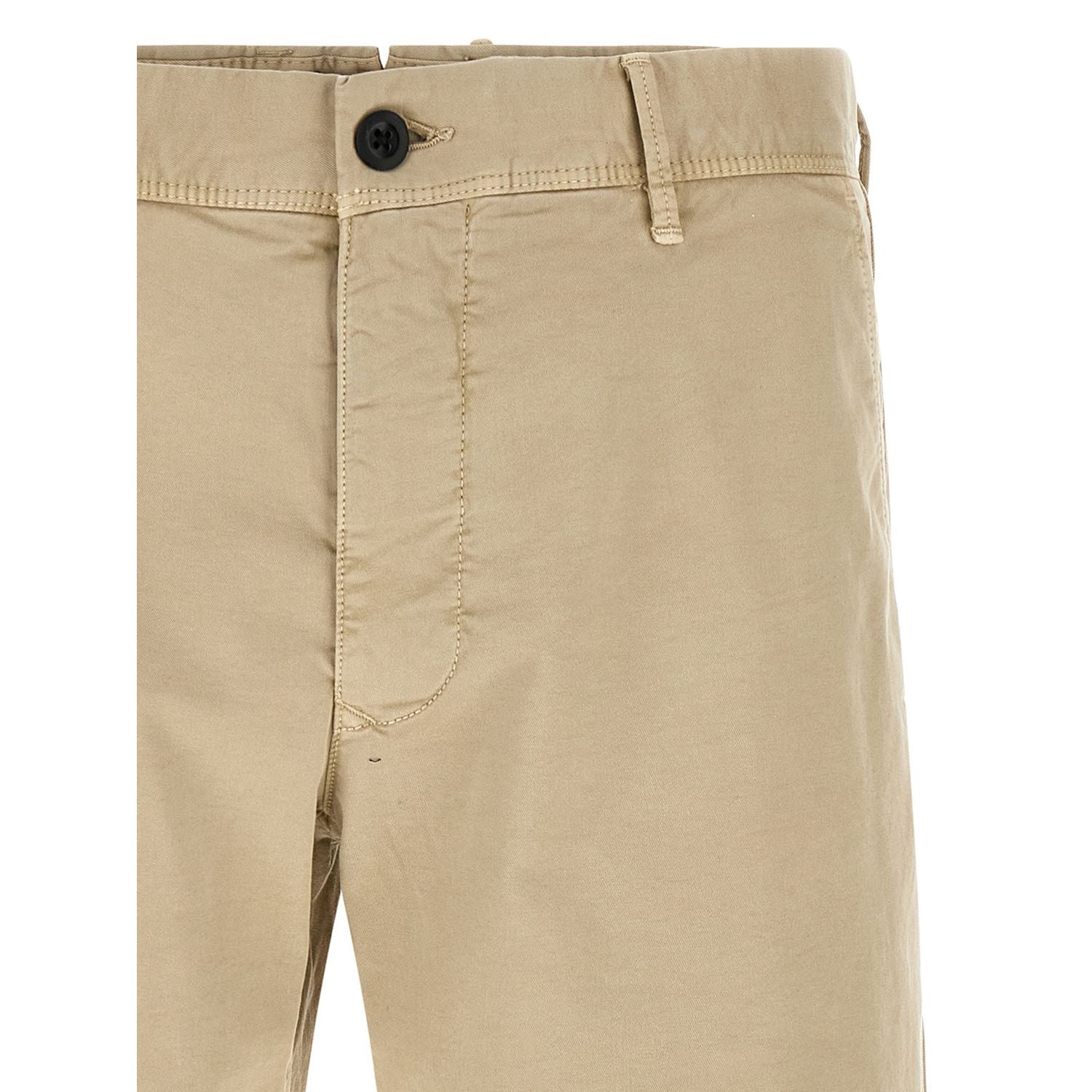 Incotex Beige Cotton Bermuda Shorts