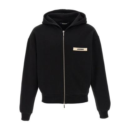 Jacquemus Black Cotton Sweatshirt