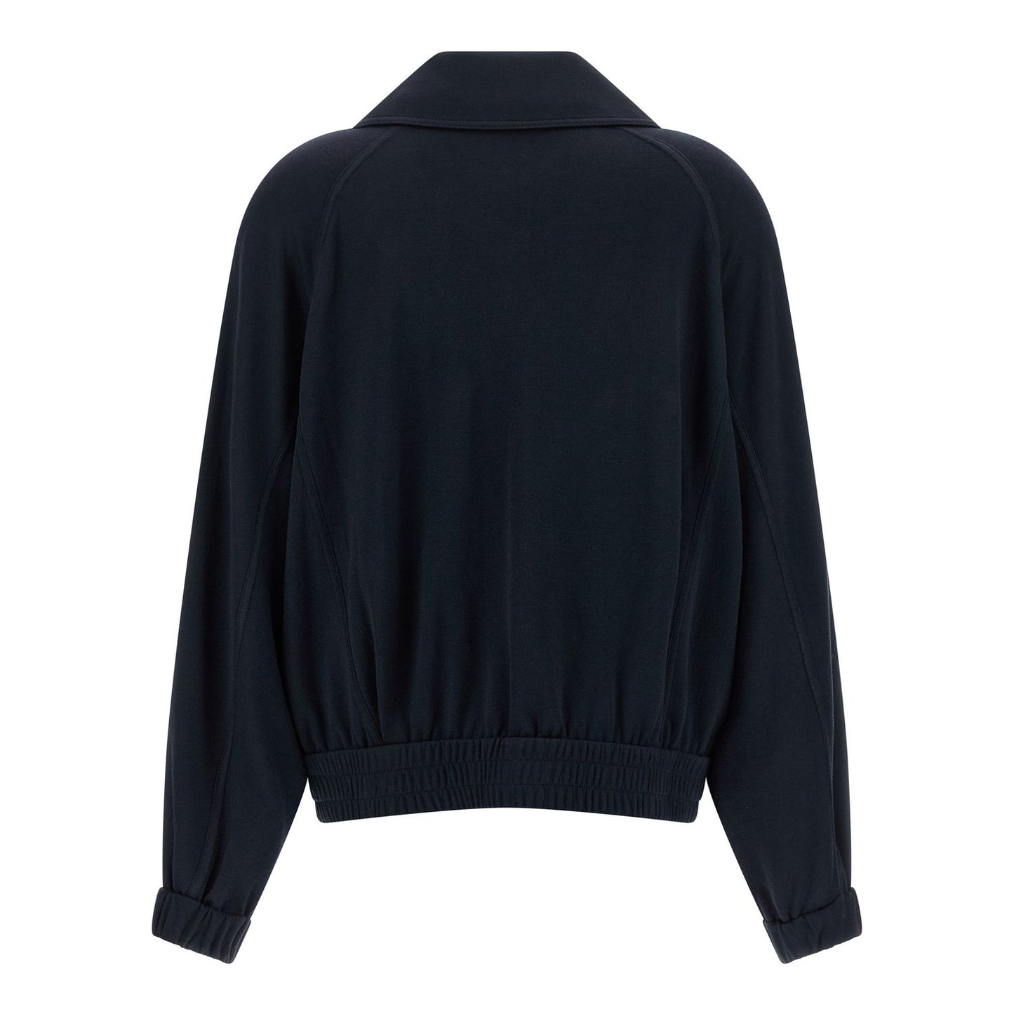 Brunello Cucinelli Blue Cotton Bomber