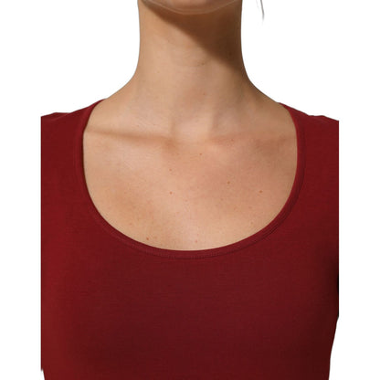 Ferre Black Wool Knit Deep V-Neck Long Sleeves Top