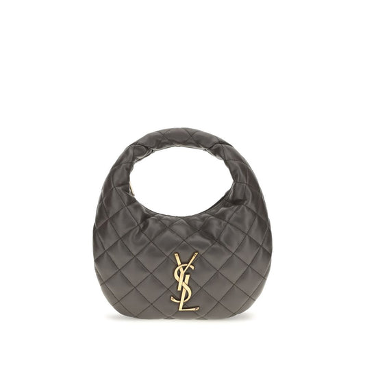 Saint Laurent Gray Lamb Ovis Aries Aries Shoulder Bag