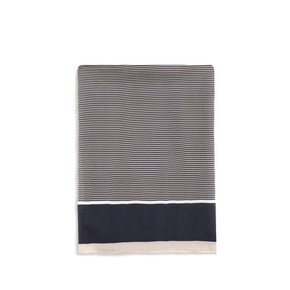 Saint Laurent Blue Silk Scarf
