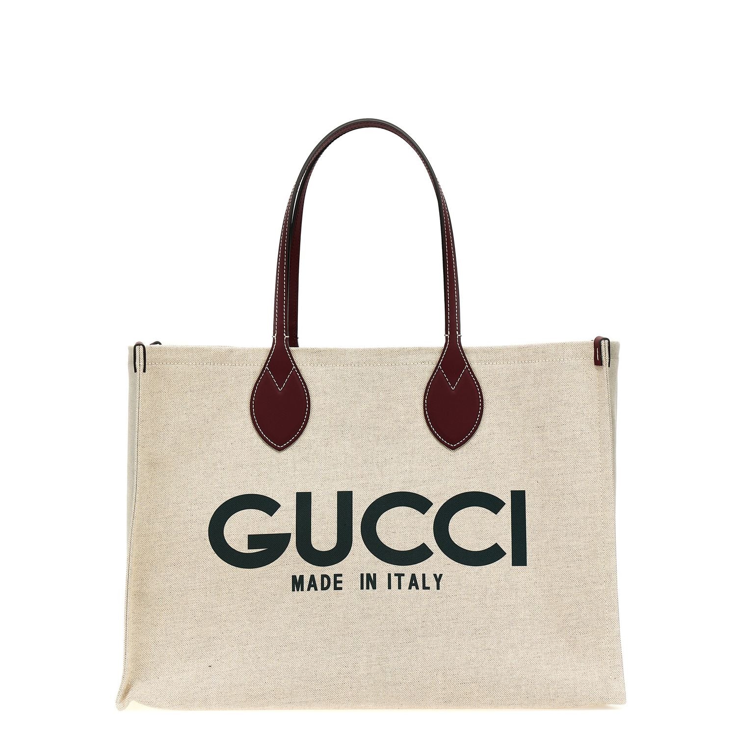 Gucci Beige Polyethylene Tote Bag