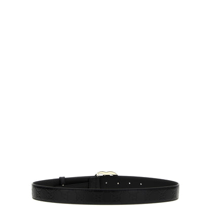 Gucci Black Calfskin Regular Belt