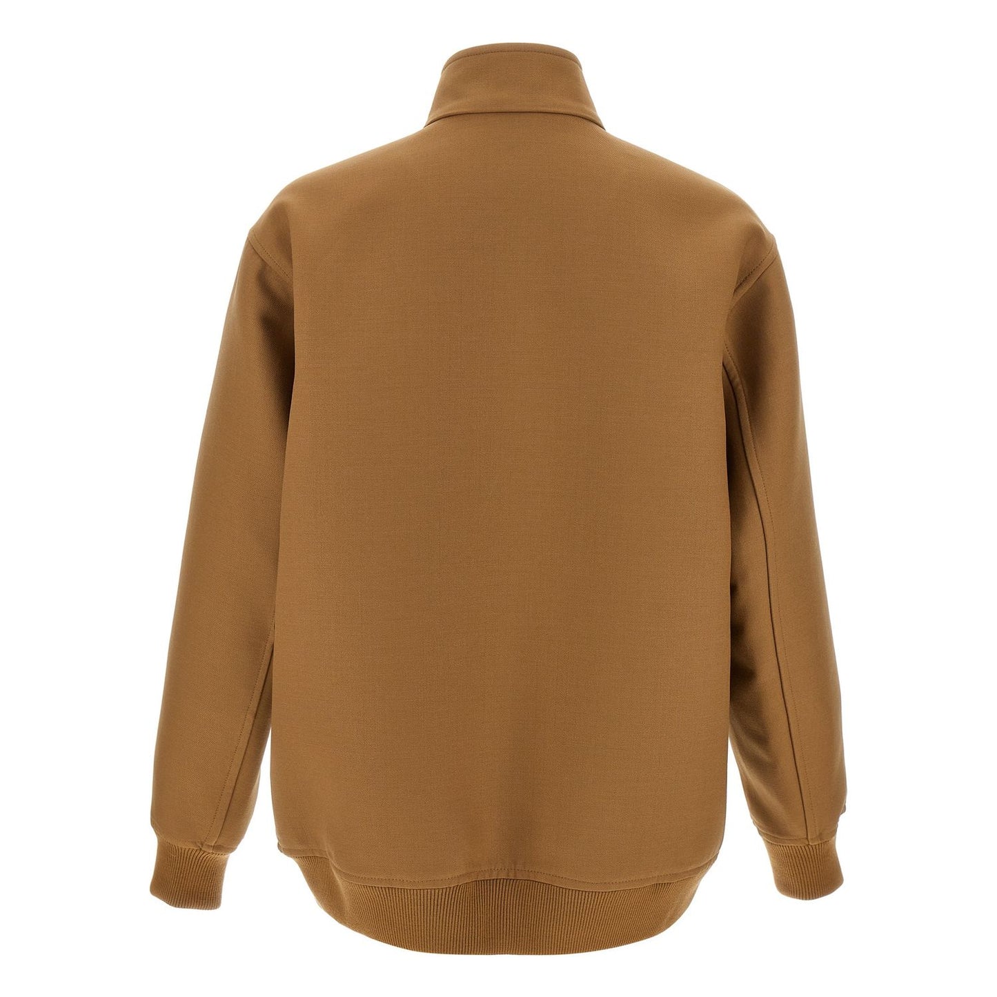 Gucci Brown Wool Full-Length Jacket