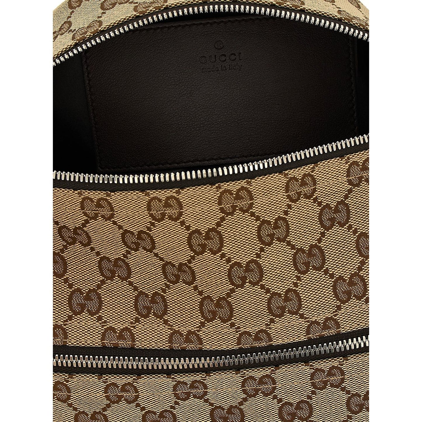 Gucci Beige Polyester Crossbody Bag